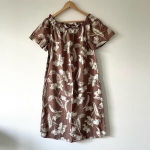 Off the Shoulder Floral Dress